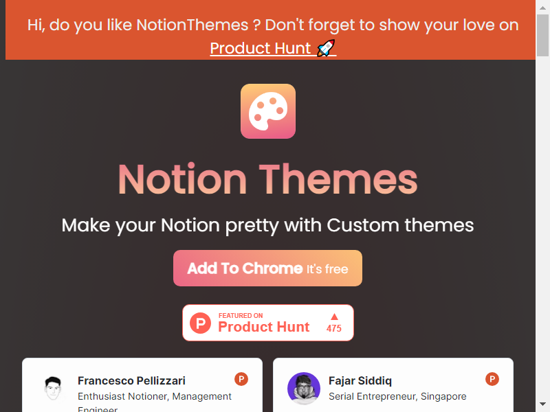Notion Themes